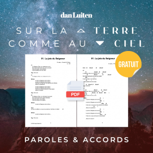 Sur la Terre & Comme au ciel - Paroles et accords (PDF)